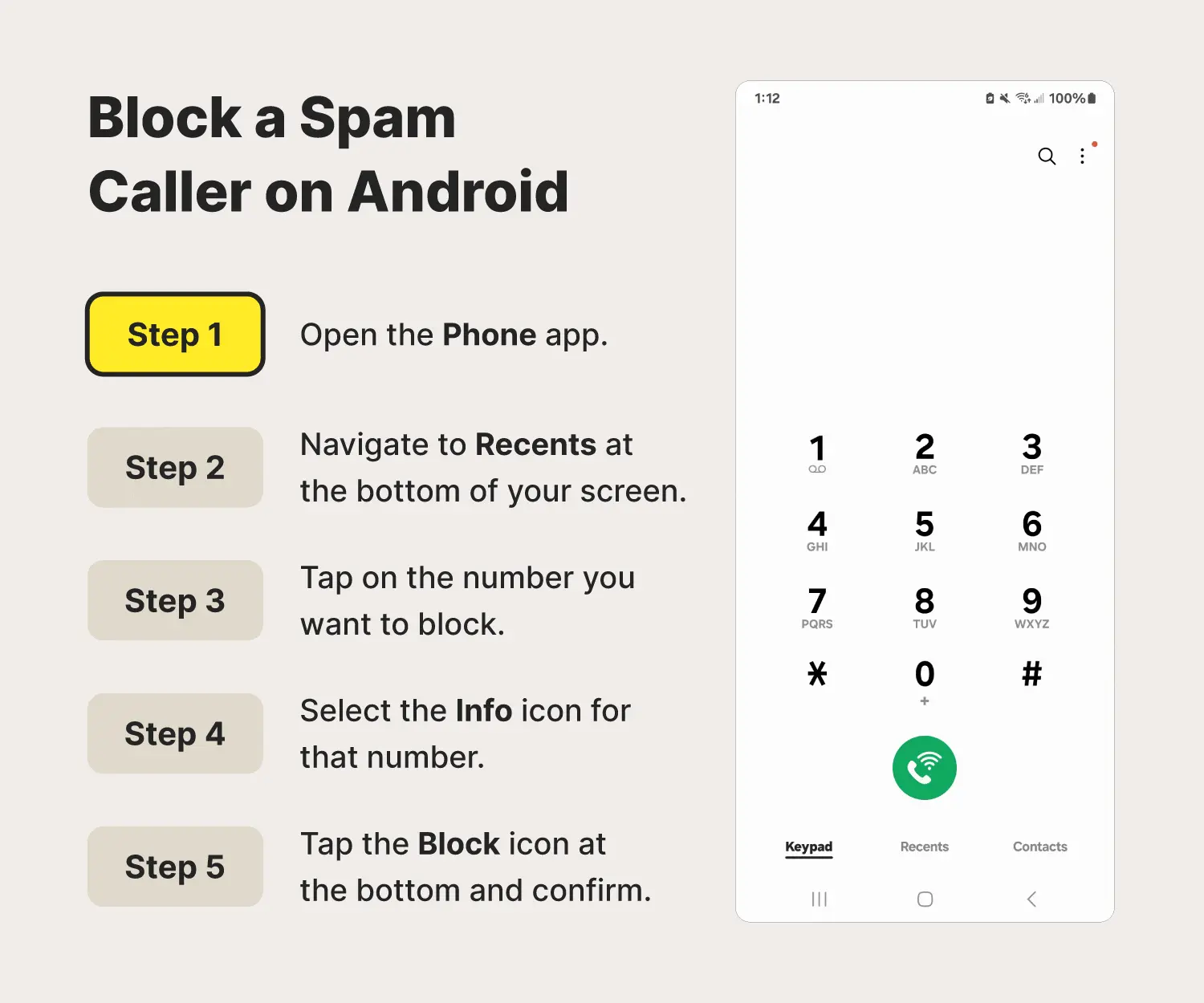 How to block scam calls on Android